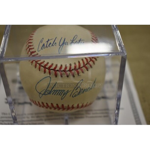 AWESOME! Baseball Autographed By Johnny Bench. Comes With Certificate of Authenticity! - Image 4 of 7