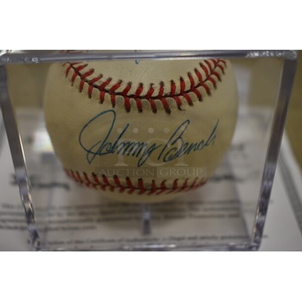 AWESOME! Baseball Autographed By Johnny Bench. Comes With Certificate of Authenticity! - Image 5 of 7
