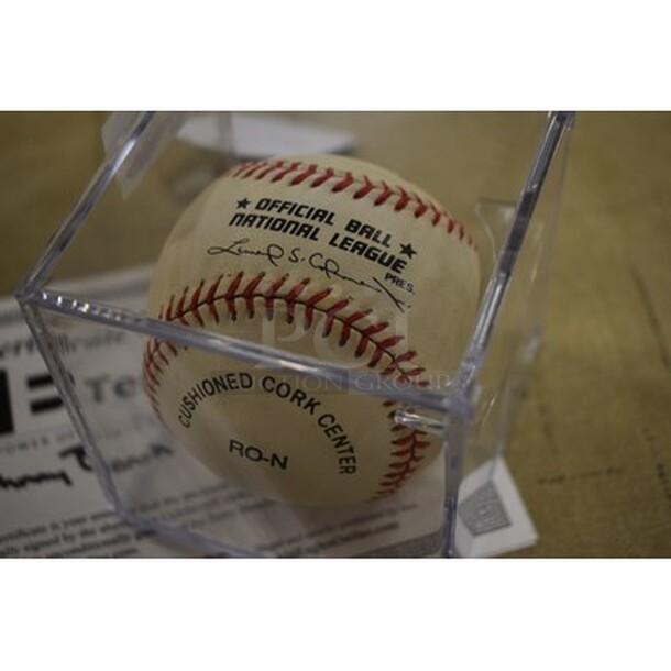AWESOME! Baseball Autographed By Johnny Bench. Comes With Certificate of Authenticity! - Image 6 of 7