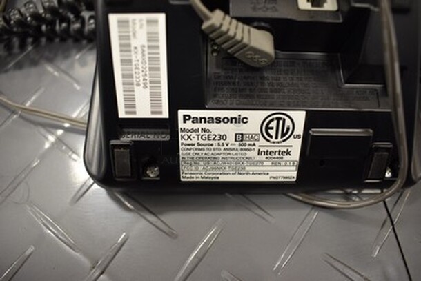 ALL IN ONE MONEY! Lot Of Panasonic Phones! Model KX-TGE230 - Image 5 of 6