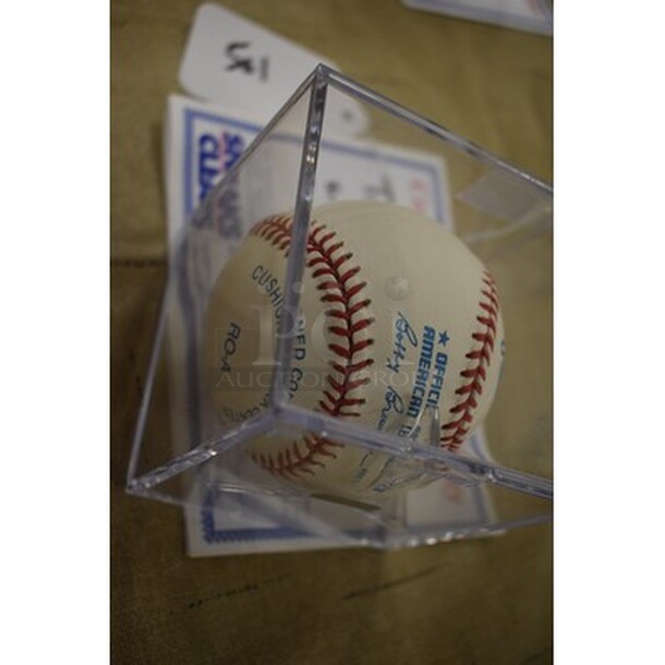 AWESOME! Baseball Autographed By Ted Williams. Comes With Certificate of Authenticity! - Image 5 of 6