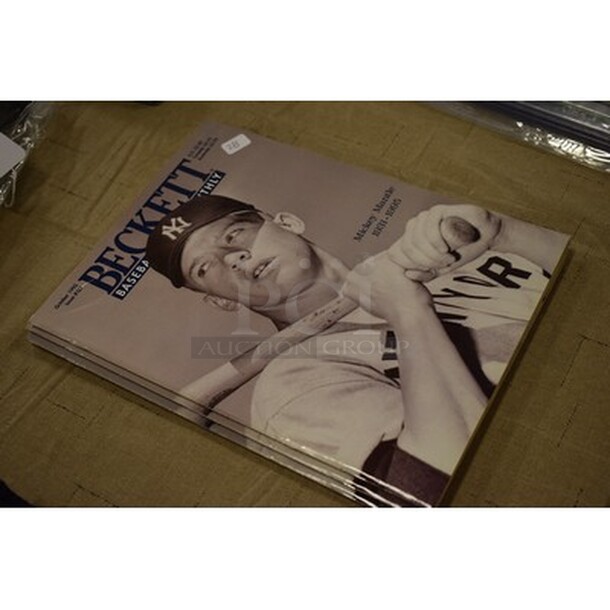 3 Mickey Mantle on Cover Becket Baseball Weekly Magazines! Published October 1995. 3x Your Bid! - Image 4 of 4