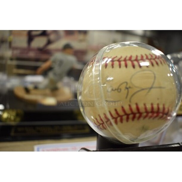 AMAZING! Cal Ripkin Autographed Baseball With Rookie Card. Comes With Certificate Of Authenticity!  - Image 4 of 6
