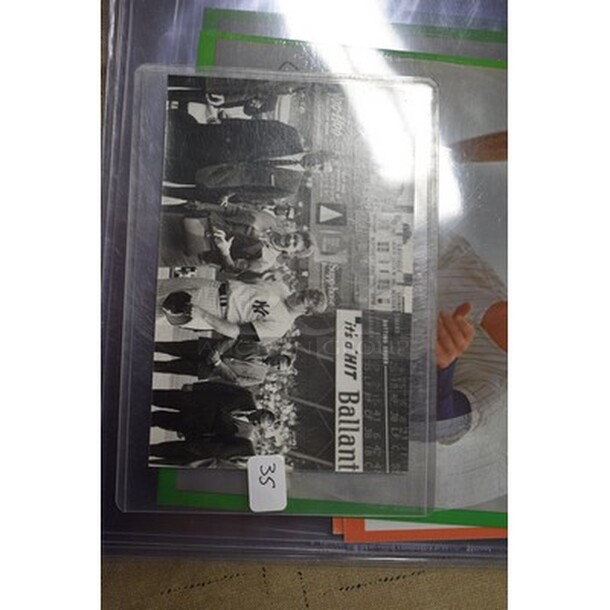 Various Mickey Mantle Memorabilia Including Pamphlet of Mickey Mantle's Holiday Inn Hotel, Pictures, and Various Cards! - Image 3 of 8