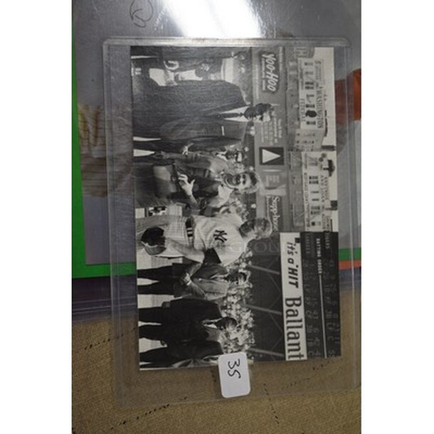 Various Mickey Mantle Memorabilia Including Pamphlet of Mickey Mantle's Holiday Inn Hotel, Pictures, and Various Cards! - Image 4 of 8