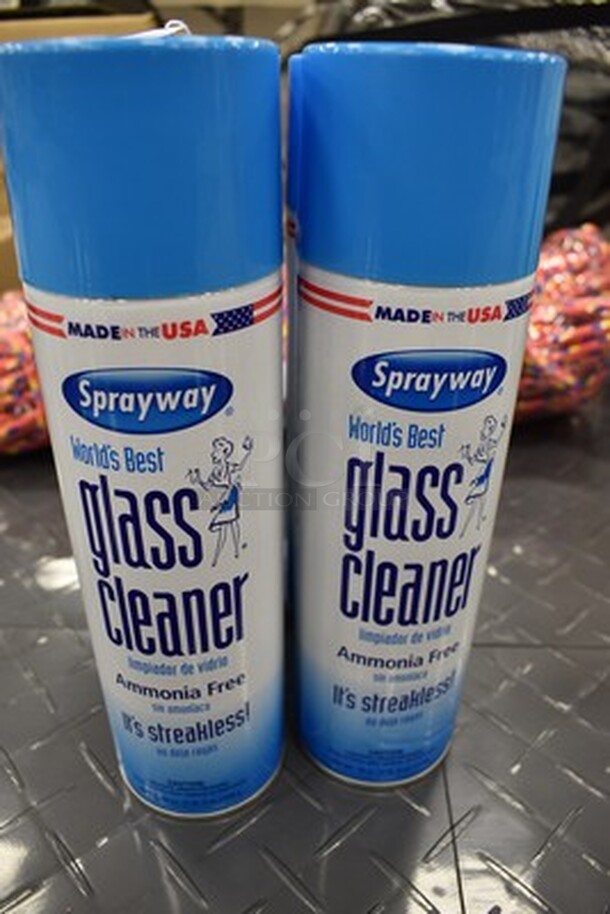 4 Bottles of Sprayway Glass Cleaner. 4x Your Bid!