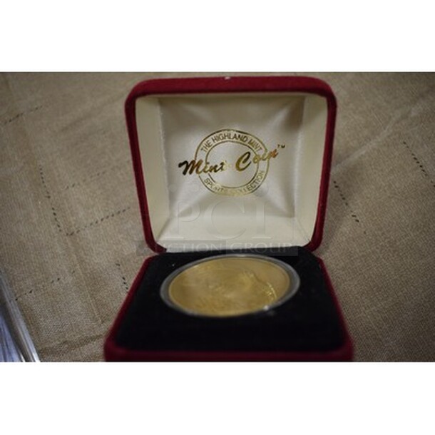 AMAZING! Mint Coin Collection Mickey Mantle Gold Coin - Image 5 of 5