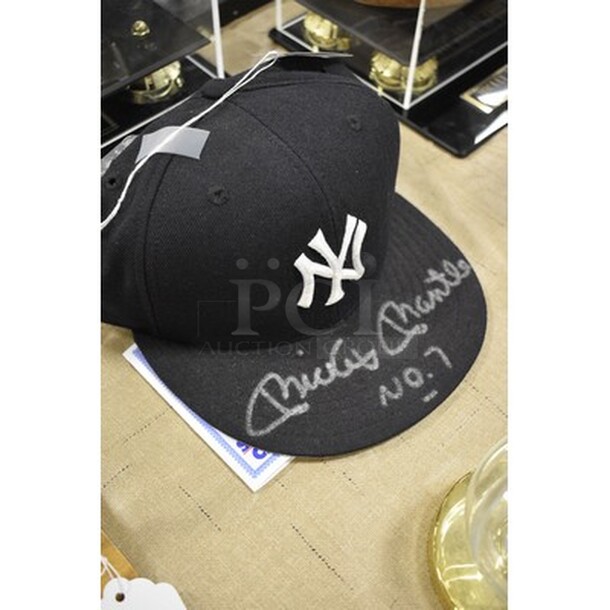 Autographed Mickey Mantle Yankees Hat! Comes With Certificate of Authenticity!  - Image 2 of 4