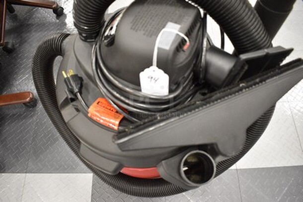 16 Gallon Wet/Dry Shop Vac Model 6060 on Wheels. Comes With Various Attachments. 120V, 60HZ. 14x14x47. Tested and Working! - Image 2 of 8