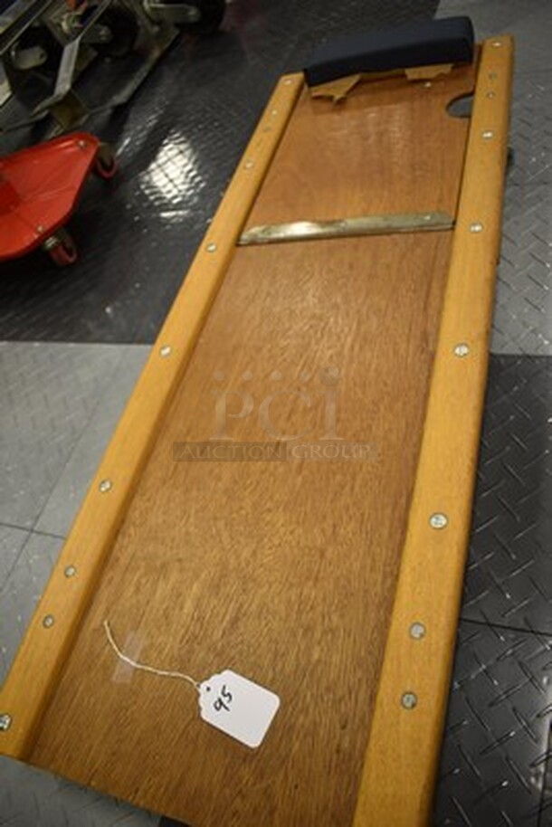 Wooden Under Car Mechanic Trolley With Head Rest! 42x15x3 - Image 1 of 5