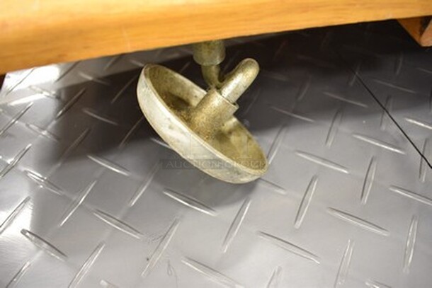Wooden Under Car Mechanic Trolley With Head Rest! 42x15x3 - Image 2 of 5