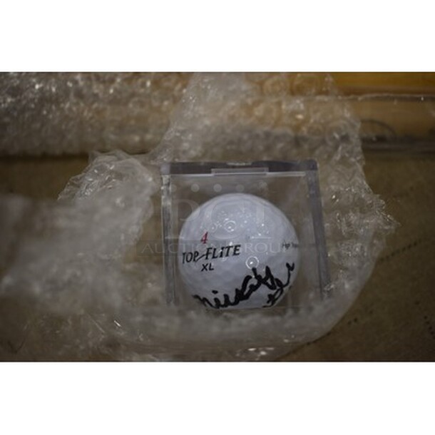 2 Mickey Mantle Signed Golf Balls In Display Cases! - Image 3 of 4