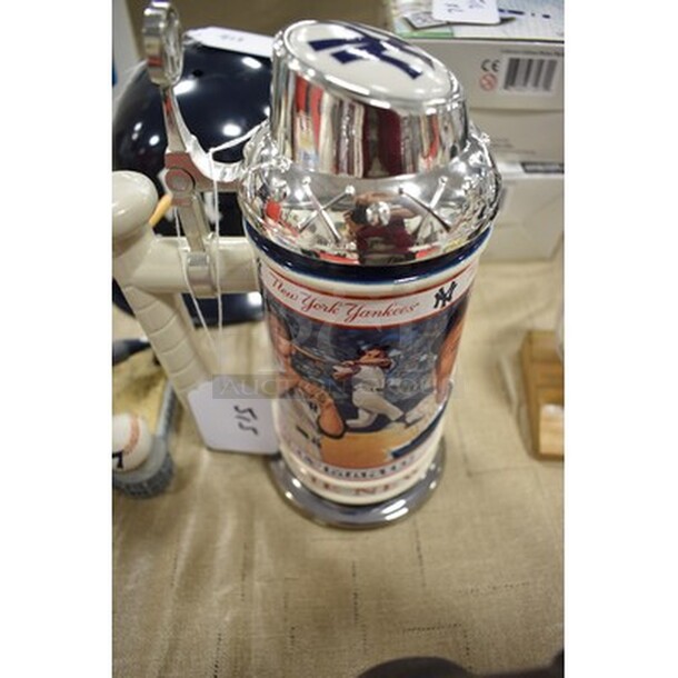 Mickey Mantle Collector Stein!