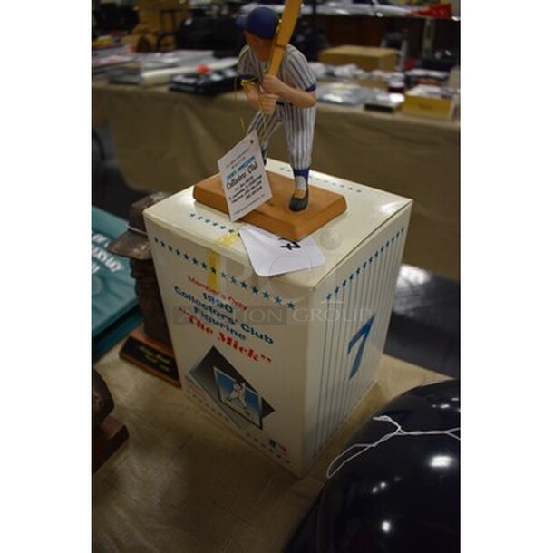 1st Sports Impression Collector's Club Mickey Mantle Figurine With Original Box! Released in 1990. - Image 2 of 6