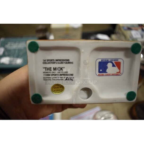 1st Sports Impression Collector's Club Mickey Mantle Figurine With Original Box! Released in 1990. - Image 6 of 6