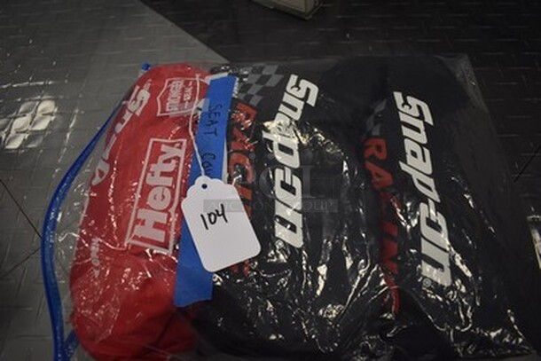 Lot of Snap-On Racing Car Covers