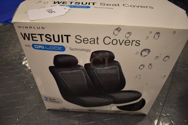 STILL IN BOX! 2 Wetsuit Brand Seat Covers 
