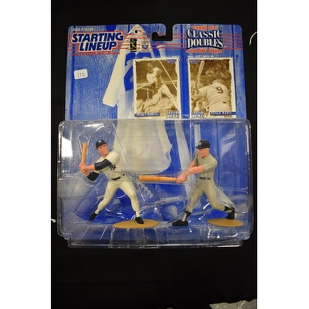 STILL IN BOX! Starting Line Up Mickey Mantle Classic Doubles Figurines! 