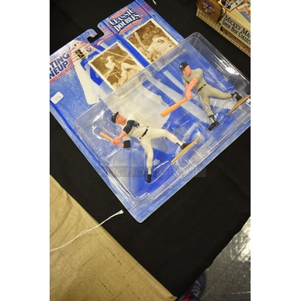 STILL IN BOX! Starting Line Up Mickey Mantle Classic Doubles Figurines!  - Image 2 of 4