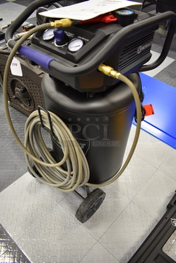 Kobalt Brand Model 0332041 Air Compressor on Wheels! 20 Gallon, 1.8HP, 150 Max PSI. 120V, 60Hz. 18x20x38. Tested and Working! - Image 2 of 12