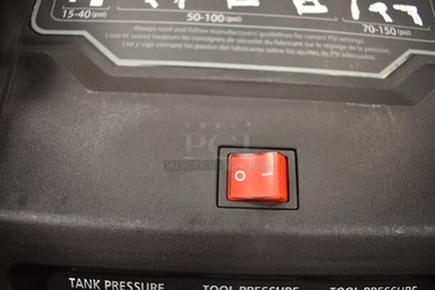 Kobalt Brand Model 0332041 Air Compressor on Wheels! 20 Gallon, 1.8HP, 150 Max PSI. 120V, 60Hz. 18x20x38. Tested and Working! - Image 7 of 12