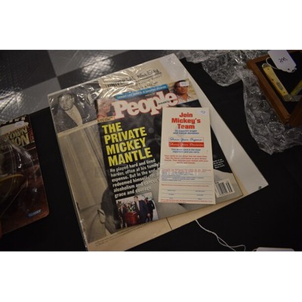 Lot Of Mickey Mantle Memorabilia!  - Image 2 of 6