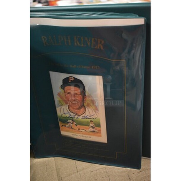 AMAZING! Hall Of Fame 50th Anniversary AUTOGRAPHED Celebration Book! Includes Yogi Berra, Ralph Kiner, Johnny Bench, and More! - Image 3 of 5