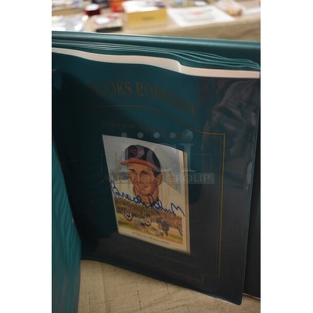 AMAZING! Hall Of Fame 50th Anniversary AUTOGRAPHED Celebration Book! Includes Yogi Berra, Ralph Kiner, Johnny Bench, and More! - Image 4 of 5