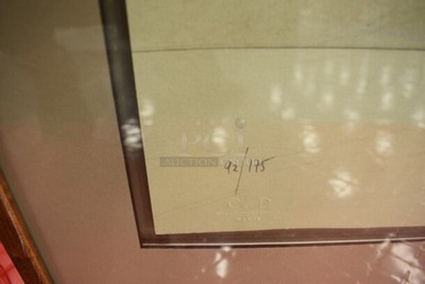 BEAUTIFUL! Framed Goose Painting With Painters Signature In Corner. 92/175. 37x1x29 - Image 4 of 7