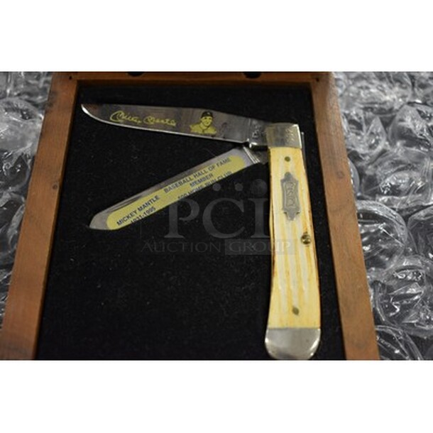 Mickey Mantle Pocket Knife With Box - Image 6 of 8