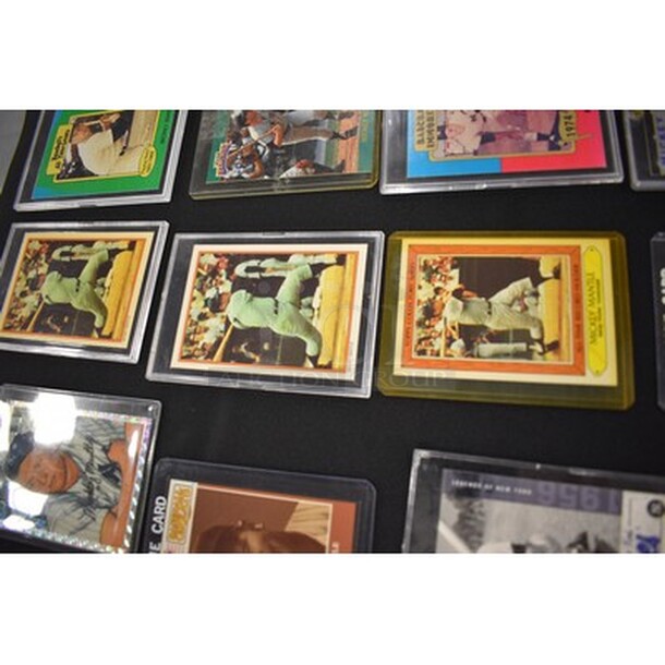 ALL IN ONE MONEY! Lot Of Various Mickey Mantle Trading Cards Including Rookie Cards! - Image 7 of 12