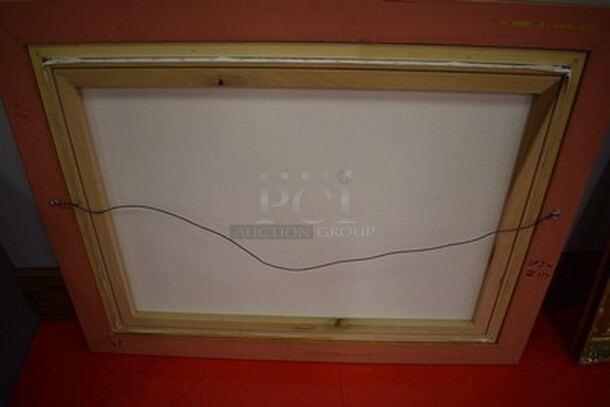 AMAZING! Millbrook Crossing Autographed Oil Painting By Charles Zhan From Art Dealer Ed Mero! 40x2x31 - Image 6 of 6
