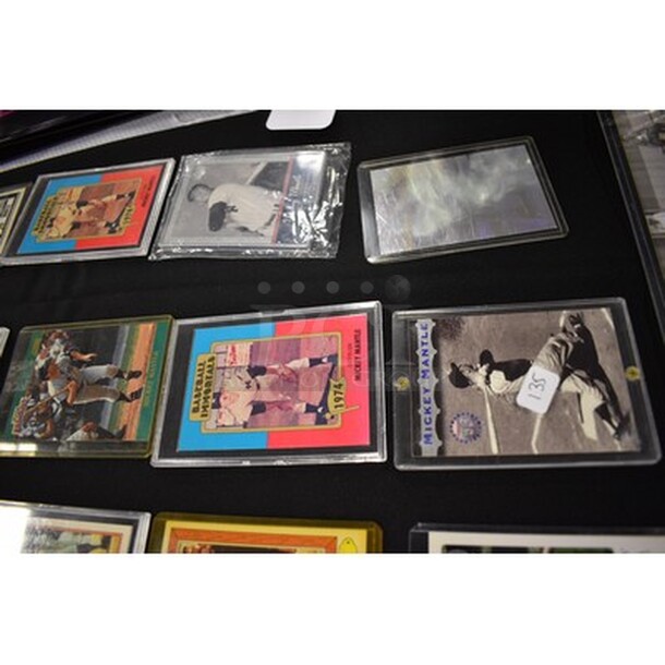ALL IN ONE MONEY! Lot Of Various Mickey Mantle Trading Cards Including Rookie Cards! - Image 10 of 12