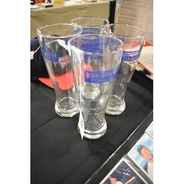 4 Glasses From Mickey Mantle's Restaurant. 4x Your Bid! - Image 2 of 4