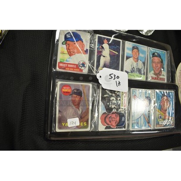 ALL IN ONE MONEY! Lot of Various Mickey Mantle Trading Cards! - Image 2 of 3