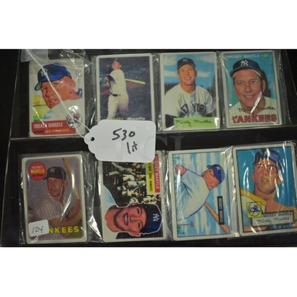 ALL IN ONE MONEY! Lot of Various Mickey Mantle Trading Cards! - Image 3 of 3