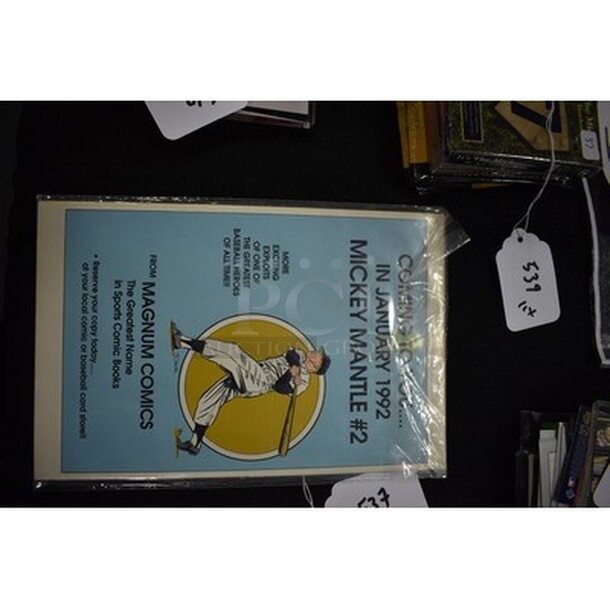 COOL! First Edition Mickey Mantle Comic - Image 3 of 3