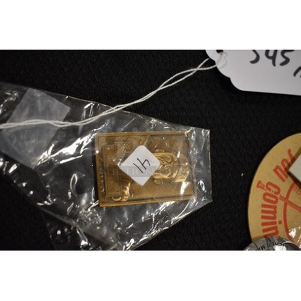 ALL IN ONE MONEY! Various Mickey Mantle Memorabilia Including Various Pins and More! - Image 3 of 4