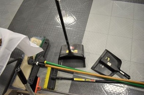 ALL IN ONE MONEY! Including Brooms and Dust Pans! - Image 1 of 4