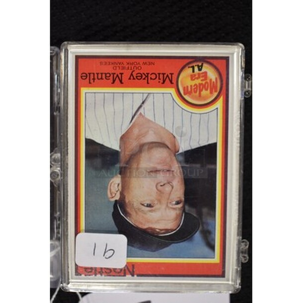 Mickey Mantle Sports Memorabilia. Includes Trading Card and Pin! All In One Money! - Image 3 of 5