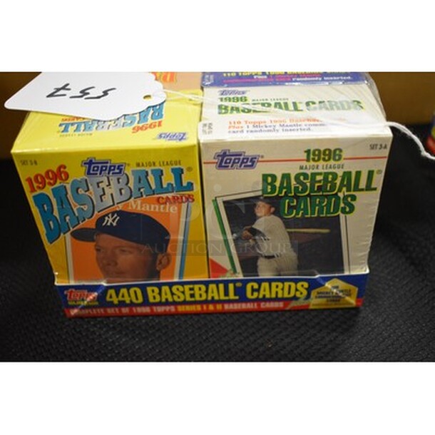 NEW IN BOX! Topps 1996 Baseball Trading Cards - Image 5 of 7