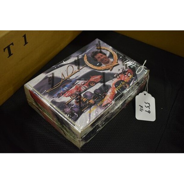 NEW IN BOX! Mario Andretti Trading Cards. 11x Your Bid! - Image 2 of 6