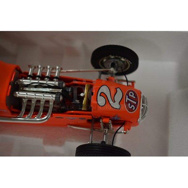 IN ORIGINAL BOX! Mario Andretti/STP Oil Treatment Dirt Champ. 8/4200. Comes With Certificate of Authenticity! - Image 3 of 10