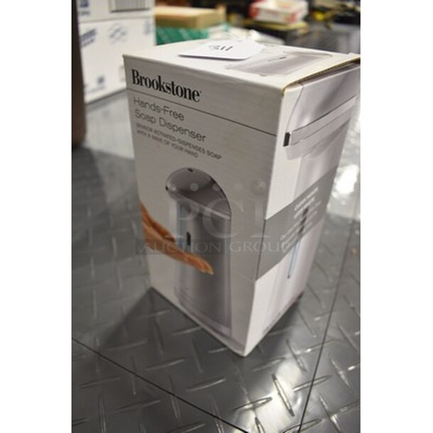 IN ORIGINAL BOX! Brookstone Brand Hands-Free Soap Dispenser - Image 2 of 3