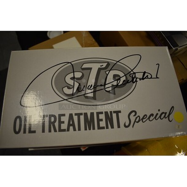 IN ORIGINAL BOX! Mario Andretti/STP Oil Treatment Dirt Champ. 8/4200. Comes With Certificate of Authenticity! - Image 9 of 10