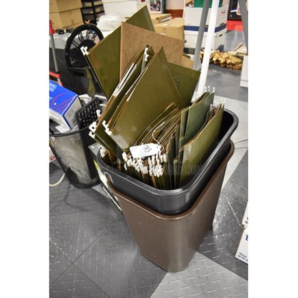 ALL IN ONE MONEY! Includes Trashcans and Hanging File Folders - Image 2 of 3