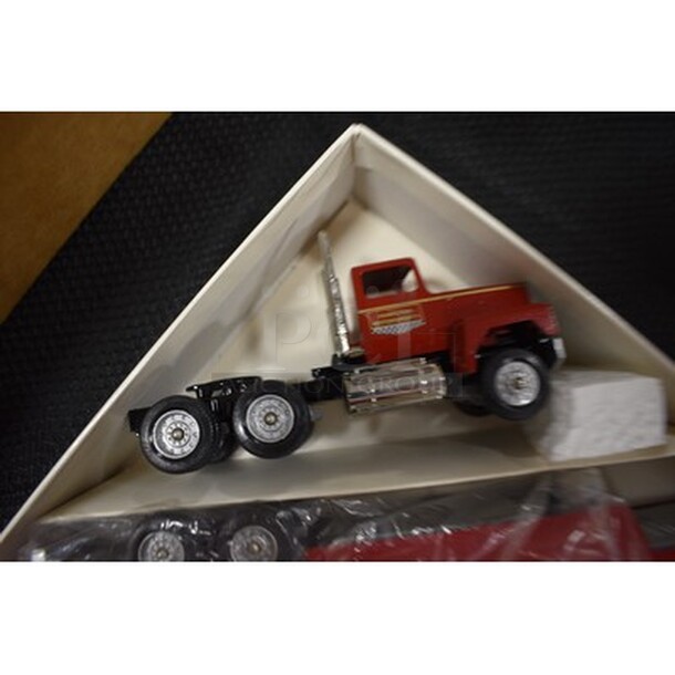 NEW IN BOX! 1990 Winross Truck Al Hamilton Motorsports Hauler. Comes With Personalized Letter!   - Image 2 of 7