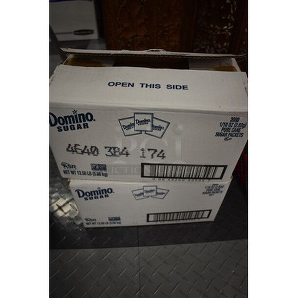 2 Cases of Domino Sugar Packets! 2x Your Bid!