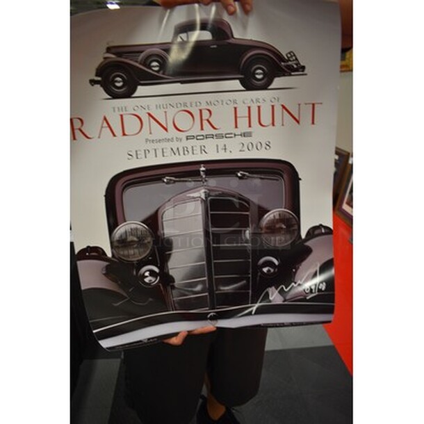 WITH ORIGINAL PACKAGING! Collector Car Art/Posters By George Kerns! - Image 2 of 8
