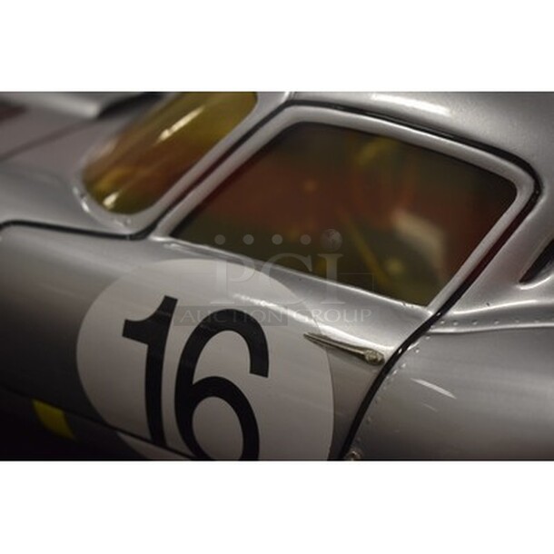 AWESOME! Peter Lindner Racing Jaguar Hand Built Model Car! 23x10x9 - Image 6 of 9